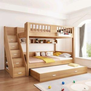 Bunk bed with storage